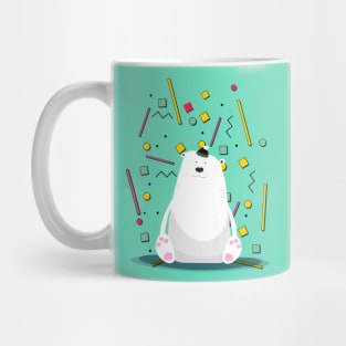 Cute 1980s Bear Mug